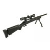 SW-04 sniper rifle replica (with scope and bipod) - black