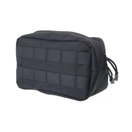 Small Horizontal Cargo Pouch - Black