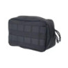 Small Horizontal Cargo Pouch - Black