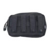 Small Horizontal Cargo Pouch - Black