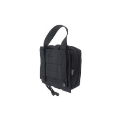 Small MOLLE Rip-Away Medical Pouch - Black