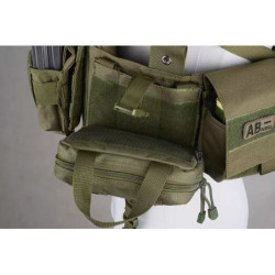 Small MOLLE Rip-Away Medical Pouch - Black