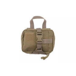 Small MOLLE Rip-Away Medical Pouch - Tan