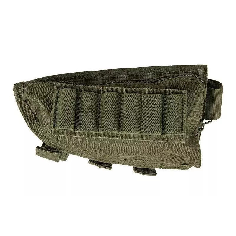 Shotgun Stock Shell Pouch - Olive