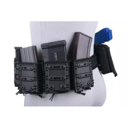 Open V (S) 7.62 Magazine Pouch - Black