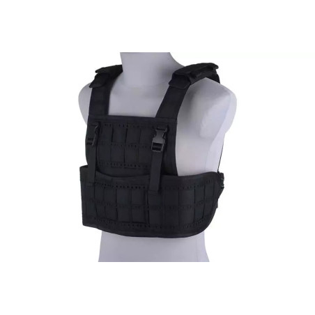 Light Laser-Cut Tactical Vest - Black