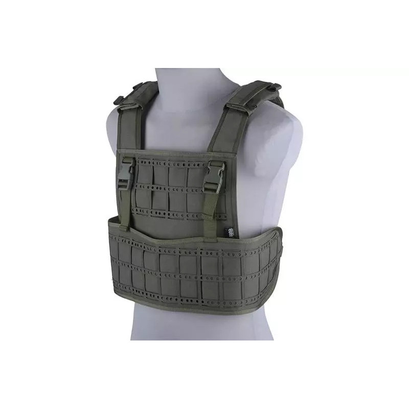 Light Laser-Cut Tactical Vest - Ranger Green