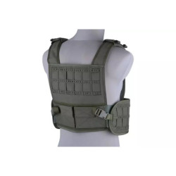 Light Laser-Cut Tactical Vest - Ranger Green