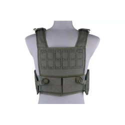 Light Laser-Cut Tactical Vest - Ranger Green