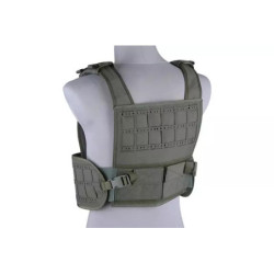 Light Laser-Cut Tactical Vest - Ranger Green