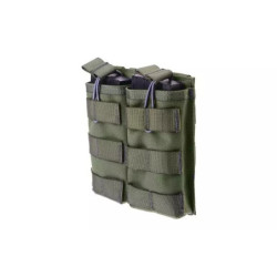 Double Open I Pouch for AK/M4/G36 Magazines - Ranger Green