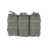 Triple Open I Pouch for AK/M4/G36 Magazines - Ranger Green