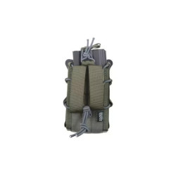 Double Universal Open II Magazine Pouch - Ranger Green