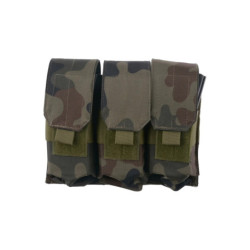 Triple M4/M16 Magazine Pouch - wz.93 Woodland Panther