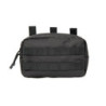 Medium Horizontal Cargo Pouch - Black