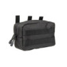 Medium Horizontal Cargo Pouch - Black