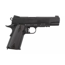 COLT 1911 Rail Gun ® CO2 Black Matt 6 mm GBB Pistol Replica - Black