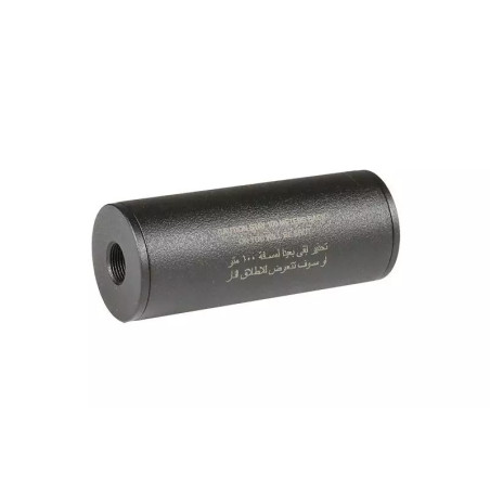 Stay 100 meters back" Covert Tactical PRO 40x100mm silencer"