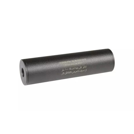 Stay 100 meters back" Covert Tactical PRO 40x150mm silencer"