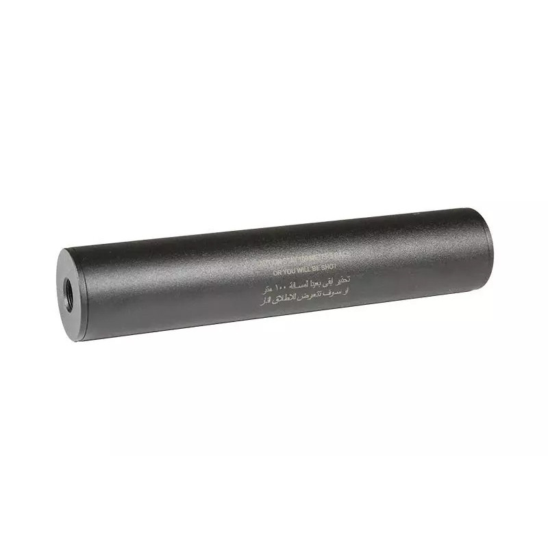 Stay 100 meters back" Covert Tactical Standard 40x200mm silencer"