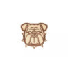 Bulldog Head 2" Patch - DSRT