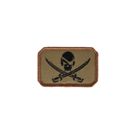 Pirate Skull Patch - Forest