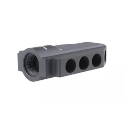 Type 4 Flash Hider for AS-01 Striker Replicas (23mm Thread)