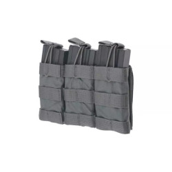 Triple Open Top Pouch for M4/M16 Magazine - foliage green