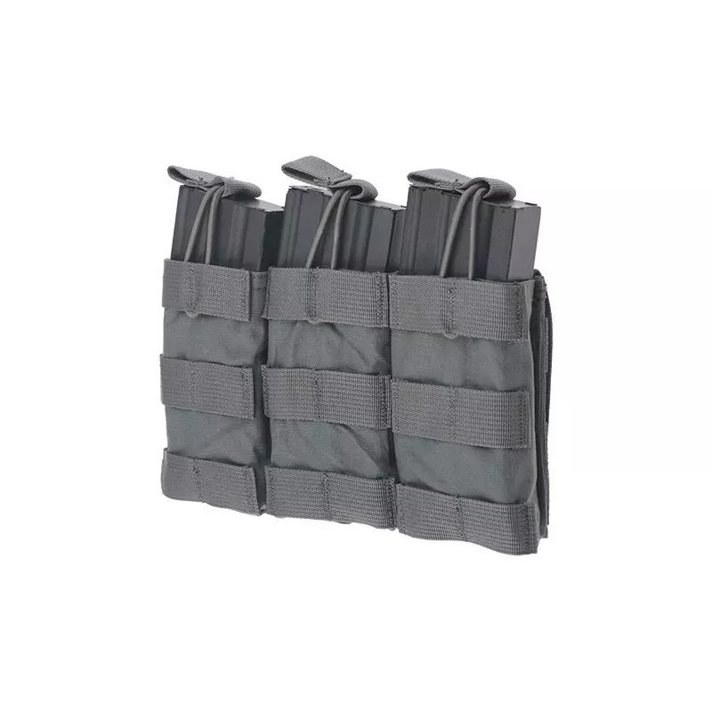 Triple Open Top Pouch for M4/M16 Magazine - foliage green