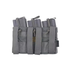 Triple Open Top Pouch for M4/M16 Magazine - foliage green