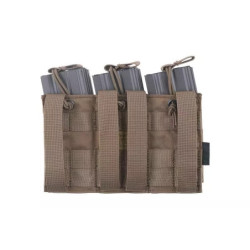 Triple Open Top Pouch for M4/M16 Magazine - coyote brown