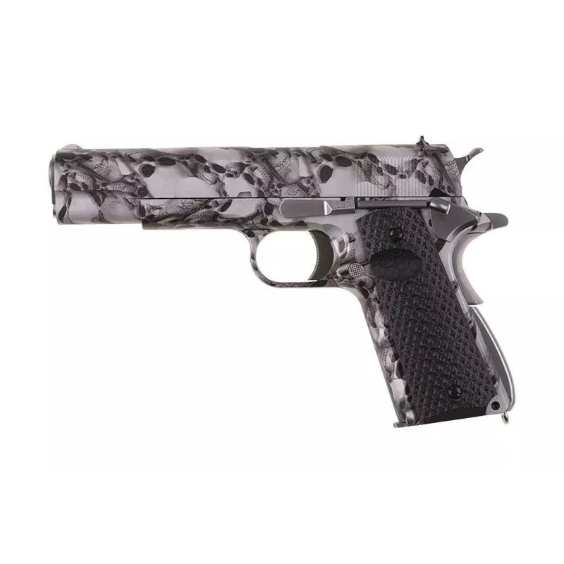 AW-NE2101 Pistol Replica - Skull Water-Transfer