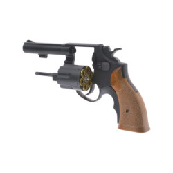 HG131B-1 Revolver Replica - Black/Wood