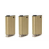 Set of 3 Mid-Cap 160 BB Magazines for SCAR H Replica - Tan