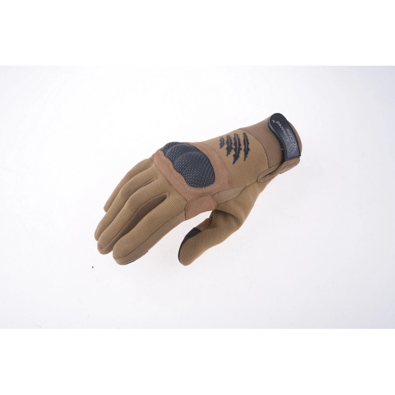 Armored Claw Shield Tactical Gloves - Tan