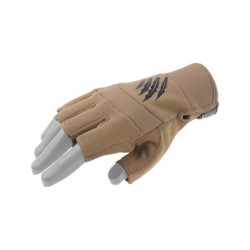 Armored Claw Shooter Cut Tactical Gloves - Tan