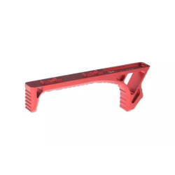 M-Lok CNC Angled Grip - Red