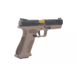 Shark Full Auto CO2 Pistol Replica - Black/Tan