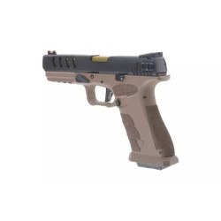 Shark Full Auto CO2 Pistol Replica - Black/Tan