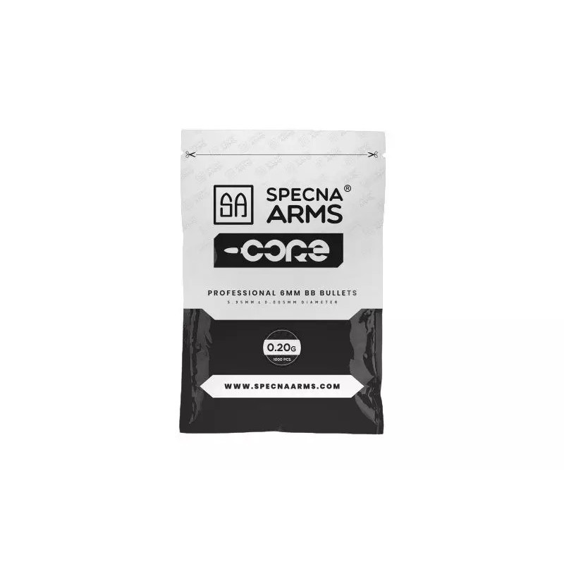 BBs  0.20g Specna Arms Core ™ 1000 pcs