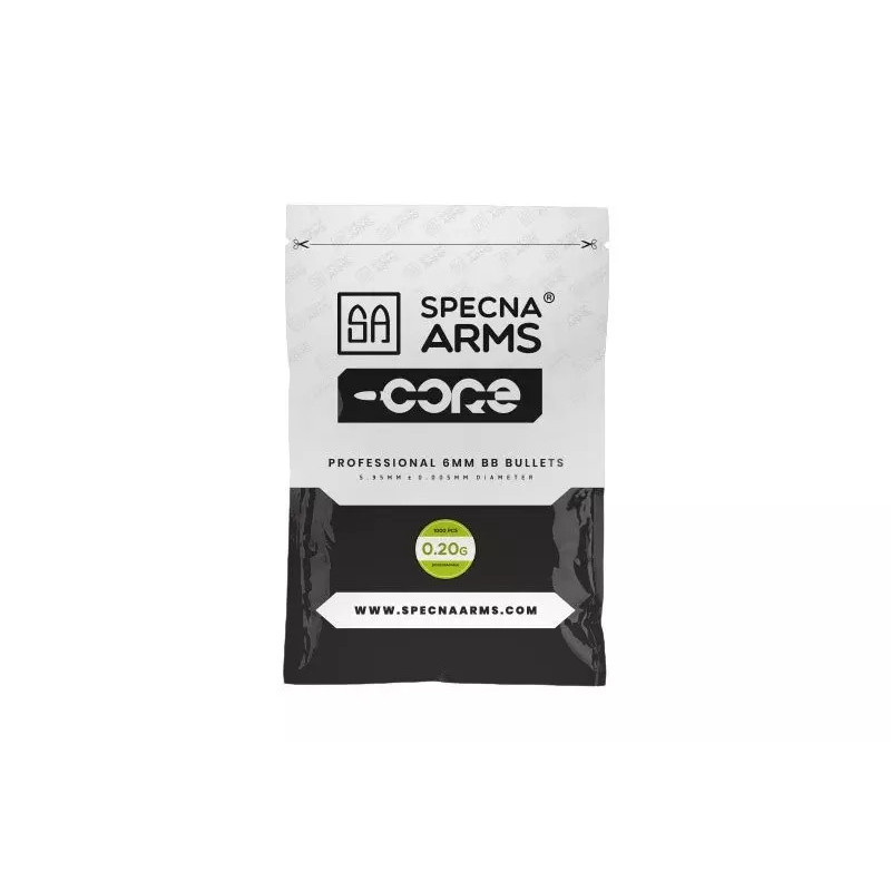 BBs biodegradable 0.20g Specna Arms Core ™ 1000 pcs