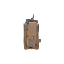 Open Top 1+1 Pouch - Tan