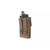 Open Top 1+1 Pouch - Tan