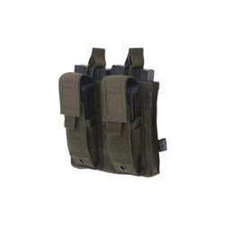 Double Open Top 2+2 Pouch - Olive Drab