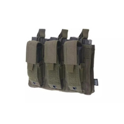 Open Top 3+3 Pouch - Olive Drab