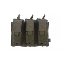 Open Top 3+3 Pouch - Olive Drab