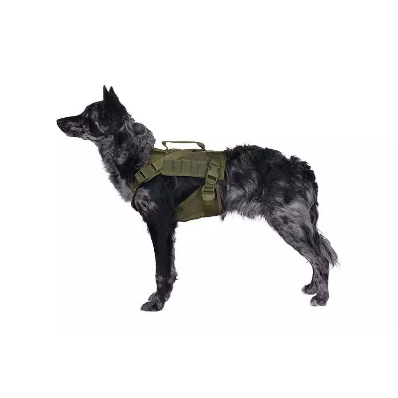 Tactical Dog Harness - Olive Drab