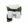 Drop-Leg Laser-Cut Tactical Belt - Ranger Green