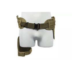 Drop-Leg Laser-Cut Tactical Belt - Tan