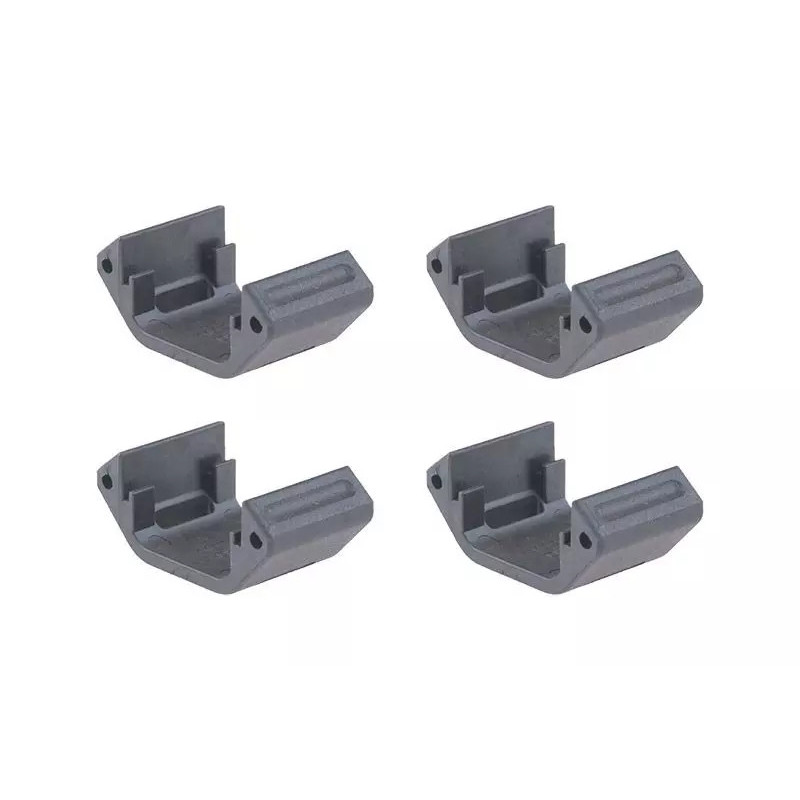 AM-DH-013-BK Rail Cover Set for Amoeba Handguards - Black